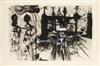 SALVADOR DALÍ Collection of 19 etchings and 2 etched copper plates from La Vida es Sueño.